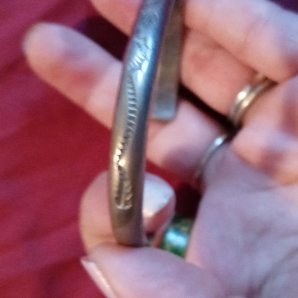 Vintage Solid Sterling Silver Braclet - image 1